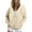Beige, variant on CILENON Womens Lightweight Jackets Women's Thick Wool Hoodie Zipper Casual Hoodie Winter Jacket Jacket (Dark Gray,XXXXXL)