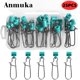 thumbnail image 4 of Conector de pesca Broche giratorio de acero inoxidable Clip de bloqueo rápido Pesca 25 piezas JShteea Para Estrenar, 4 of 5