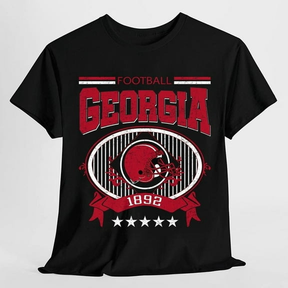 Retro Georgia Football Vintage Shirt, Football Shirt, Game Day Tide Tee Gift For Fan Unisex