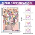 thumbnail image 2 of Kit de pintura de diamante 5D ZHAOCHENG flores y bellezas, 2 of 5