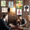 thumbnail image 7 of 1Pc Funny Buddha Wall Art Print Unframed Cool Buddhist Poster with Let That Shit Go Words & Lotus Pattern Religion Funny Paper Picture, 7 of 7