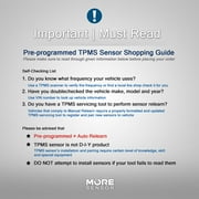 Moresensor 315MHz Compact TPMS Tire Pressure Sensor | KX-S079-4 (4)