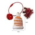 thumbnail image 5 of Llavero navideño con colgante para billetera, llavero con colgante, lindo accesorio navideño, regalo para niñas y mujeres, 5 of 5