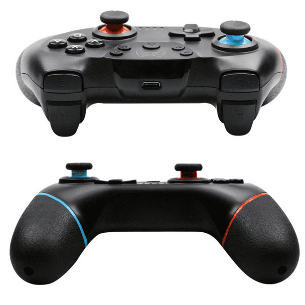 YUNDAP Wireless Switch Pro Controller Switch Remote Gamepad Joystick Wireless Switch Controller for Switch Blue Red