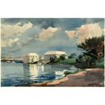 thumbnail image 2 of Homer, Winslow 24x17 Black Modern Framed Museum Art Print Titled - Salt Kettle Bermuda, 2 of 4