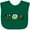 Green, variant on Inktastic Hiking Eat Sleep Hike Boys or Girls Baby Bib