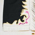 thumbnail image 5 of Hilason Handmade Genuine Leather Chaps Adult Handtooled Rodeo Bull Riding, 5 of 6