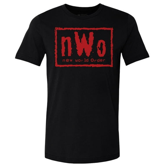 Men's 500 Level Black nWo Red Logo T-Shirt