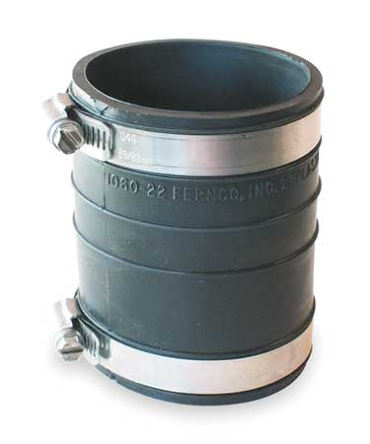 FERNCO 1060-22 Flexible Coupling,For Pipe Size 2