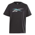 thumbnail image 2 of Playera Mujer Dama Reebok Deportivo Casual Te Graphic Negro negro XS, 2 of 9