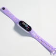 thumbnail image 1 of Disney-reloj electrónico LED de Mickey y Minnie para niños, cronógrafo Digital con correa de impresión, pulsera táctil a prueba de agua, regalo, 1 of 4