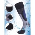 thumbnail image 2 of RANDY SUN Waterproof Men Socks, Lightweight Breathable Socks Knee High Cushioned Quarter Hiking Skiing Trekking Socks 1 Pair Small Blue, 2 of 6