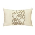 thumbnail image 4 of Chic Home Olivier 24-Piece Reversible Pinch Pleated Comforter Set, Queen, Beige, 4 of 8