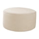 thumbnail image 2 of Fundas para reposapiés redondos, fundas protectoras para sofás, fundas protectoras para taburetes Beige, 2 of 9