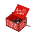 thumbnail image 1 of BELOVING Merry Christmas Music Box Compact Desk for Office Birthday Gift Celebrations Style H, 1 of 10