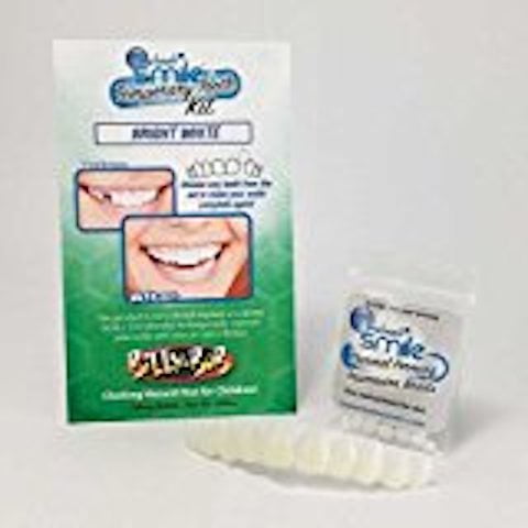 instant smile teeth top porcelain white replacement tooth kit