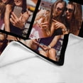 thumbnail image 5 of Custom Blanket with Picture Text Customized Blankets with 20 Photos Personalized Blanket Using My Own Pictures, Memorial Gifts for Birthday Christmas Valentine's Day Dad Mom Daughter Friends, 5 of 6