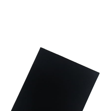 WORGEOUS Black Pickguard Sheet for Acoustic Guitar, and Wear- , Replacement Accessory