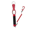 thumbnail image 2 of Clip de Labio de Pescado con Escala de Peso Clip de Labio de Pesca Abrazadera de Aleación de Aluminio de 40 Lb Equipo de Pesca Herramienta de Mango de Rojo, 2 of 8