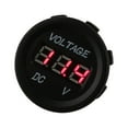thumbnail image 1 of Universale 12 - 24V Impermeabile Digitale Voltometro Rosso LED Per Auto Moto, 1 of 5