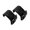 Black, variant on Quick Install Glove Box Hook Optimizes Car Storage Organizers With 2.5Kg Capacity For Automobile Bottles And Bags 1 Pair