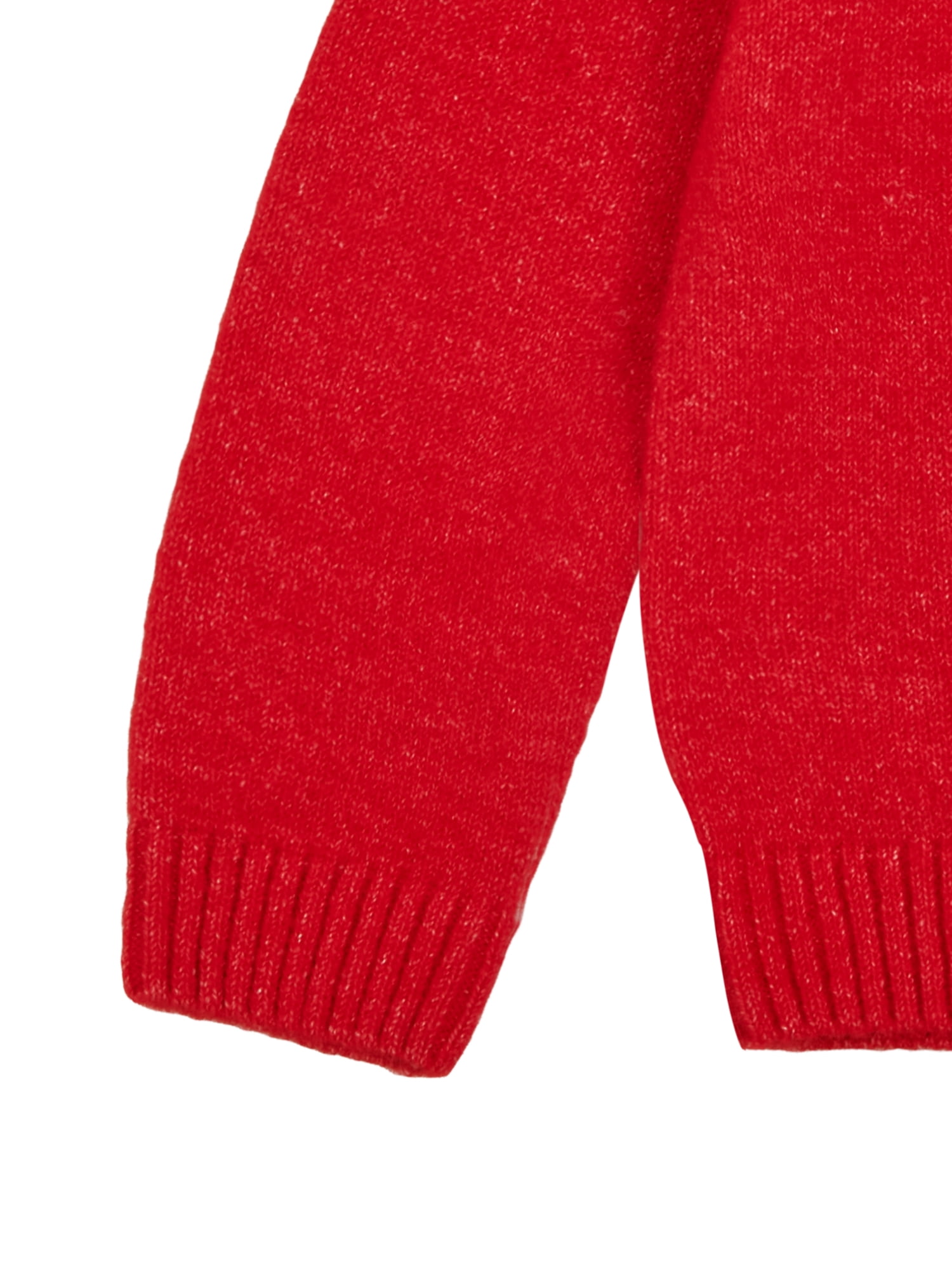 Wonder Nation Toddler Girls Holiday Fair Isle Sweater, Sizes 12M-5T