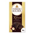 thumbnail image 1 of FERRERO ROCHER Premium Chocolate Bar, 70% Cacao Dark Chocolate with Hazelnut, 90g, 1 of 8