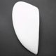 thumbnail image 3 of 1Pcs Left White Rearview Side Mirror Replacement Cover Cap Case Shell For For Fiesta 2008 2009 2010, 3 of 5