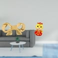 thumbnail image 2 of Adorno de latón con forma de serpiente y lazo para cajones de cocina, figura Feng Shui, artesanía para sala de estar, baño, armario, cómoda., 2 of 8