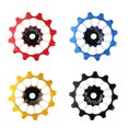 thumbnail image 5 of Desviador Trasero De Bicicleta Profesional De 12T Rueda De Guía De Polea De Aleación De Aluminio Con Rodamiento De Cerámica Ligera Con Accesorios De Instalación Para Montar En Vogacara OD010398-01, 5 of 5