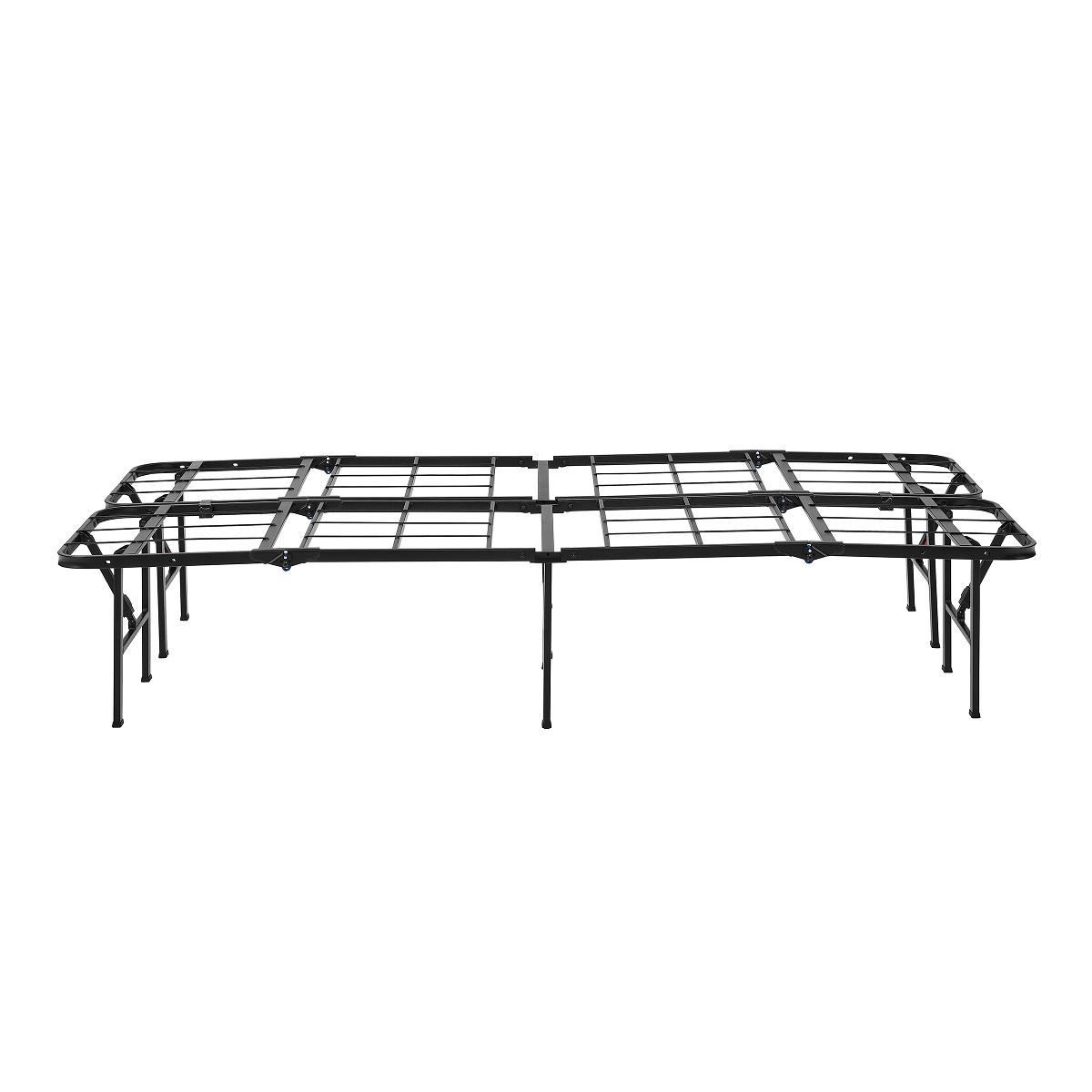 Mainstays Twin Steel Platform Bed Frame, Black photo 7