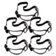 thumbnail image 1 of 40pcs Suministros de para entrenamiento de gafas de regate de baloncesto - Especificaciones de goteo negro, 1 of 9