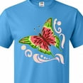 thumbnail image 4 of Inktastic Watermelon Butterfly T-Shirt, 4 of 5