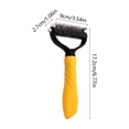 thumbnail image 4 of FEOLGEHLY Pet Dematting Comb for Dogs and Cats - Stainless Steel Undercoat Rake Deshedding Brush with Rounded Tips, Gentle Grooming Tool for Long and Short Hair, Orange (Orange), 4 of 7