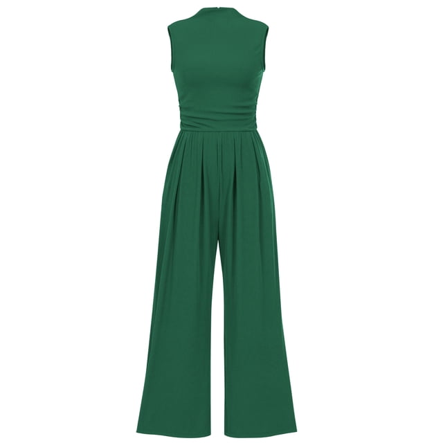 Mono PRETTYGARDEN Verde Sin Mangas XXL