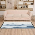 thumbnail image 2 of Yayeee Runner Rug for Bedroom 2'x6' Machine Washable Hallway Non Slip Mat, Watercolor Mountains, 2 of 8