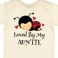 thumbnail image 4 of Inktastic Loved by My Auntie Ladybug Boys or Girls Baby Bodysuit, 4 of 5