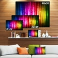 thumbnail image 2 of Design Art Glowing Background Canvas Print, 2 of 3