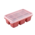 thumbnail image 1 of Sywqhk Molde cuadrado de silicona para cubitos de hielo con tapa, accesorio para molde de bandeja de hielo DIY (rosa) Sywqhk Para estrenar, 1 of 7