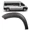 Passenger Right Side, variant on Kojem Rear Molding Wheel Fender Trim Fender Flare Passenger Side for 2019-2022 Dodge Ram Promaster