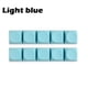 thumbnail image 3 of Teclas PBT con perfil MA, forma esférica, montaje DIY, retroiluminadas, ultragruesas Azul claro, 3 of 9