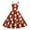 Watermelon Red, variant on UngA Dress for Christmas for Women 1950s Vintage Sleeveless Spaghetti Strap Dress Xmas Printed Prom Party Dress for Women,Size M