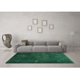 thumbnail image 3 of Ahgly Company Indoor Rectangle Abstract Light Blue Contemporary Area Rugs, 3' x 5', 3 of 4