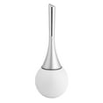 thumbnail image 1 of Cepillo de baño Jadeshay para inodoro acero inoxidable ABS blanco, 1 of 5