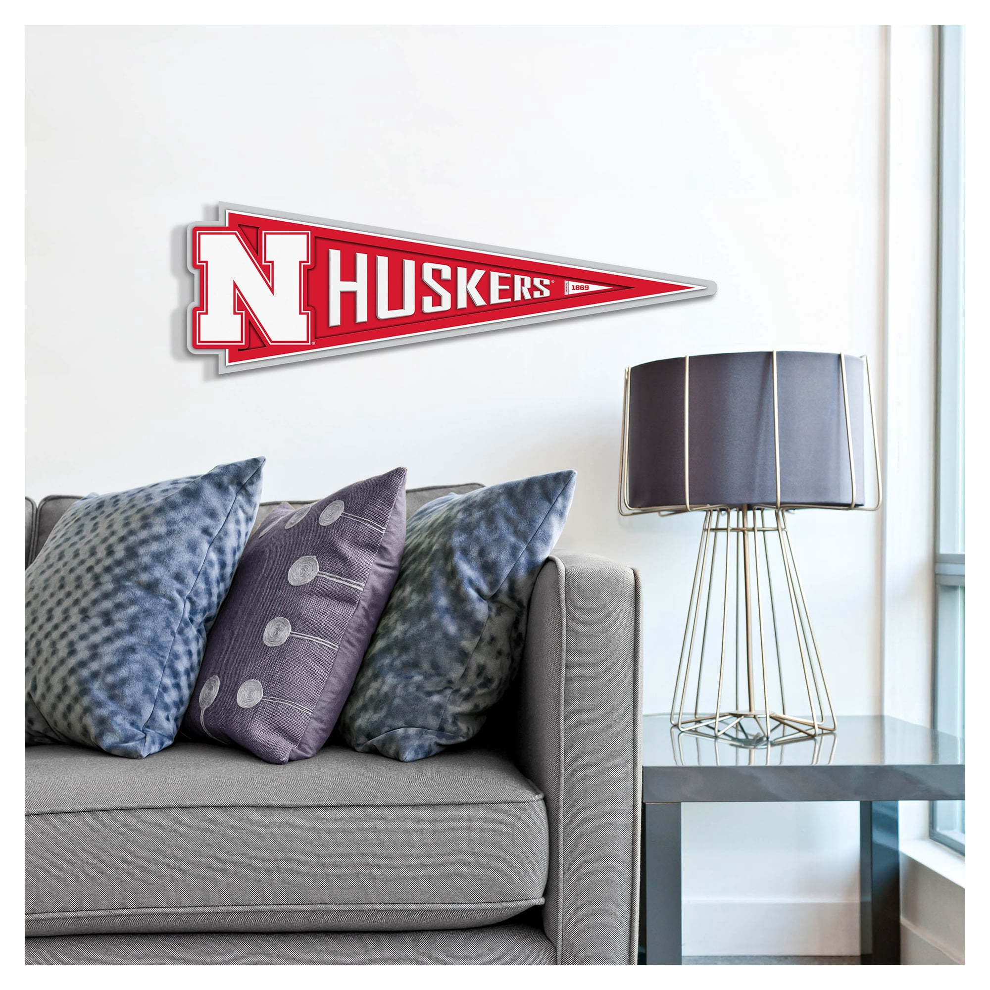 IDNA Nebraska Huskers 23" 3D Pennant Wall Art