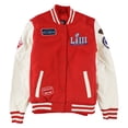 thumbnail image 1 of NFL Womens Super Bowl LIII Varsity Jacket, Red, Large, 1 of 3