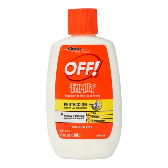 Repelente de insectos Off! family en crema 60 g
