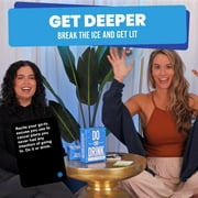 Do or Drink Lets Get Personal Icebreaker Card Games Drinking Games for Adults with 250 Cards
