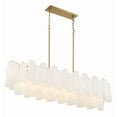 thumbnail image 5 of ADD-317-CH-WH-Crystorama Lighting-Addis - 14 Light Chandelier-14.25 Inches Tall and 51.75 Inches Wide-Polished Chrome Finish-White Glass Color, 5 of 7