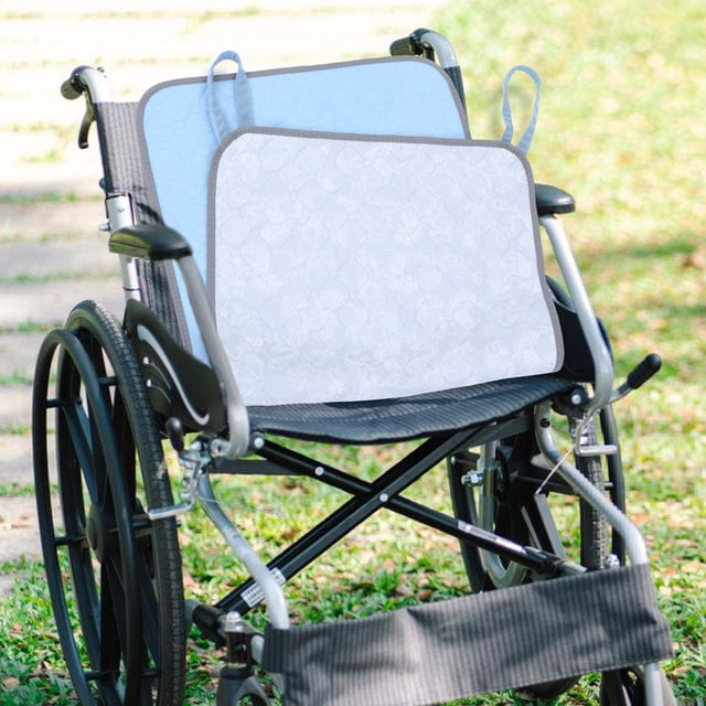 Raindrops Tapis de Chaise Lavable pour Utilisateurs de Fauteuil Roulant Multi Polyester Imperméable 1 Ensemble